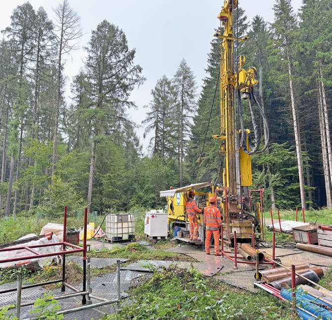 Bohranlage Irchel (Foto: Silvia Müller)