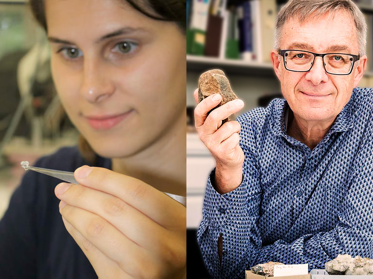 Prof. Suzette Timmerman und Prof. Beda Hofmann