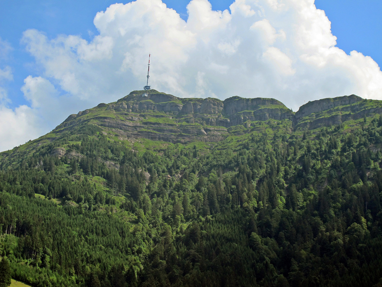 Nagelfluhbänke an der Rigi