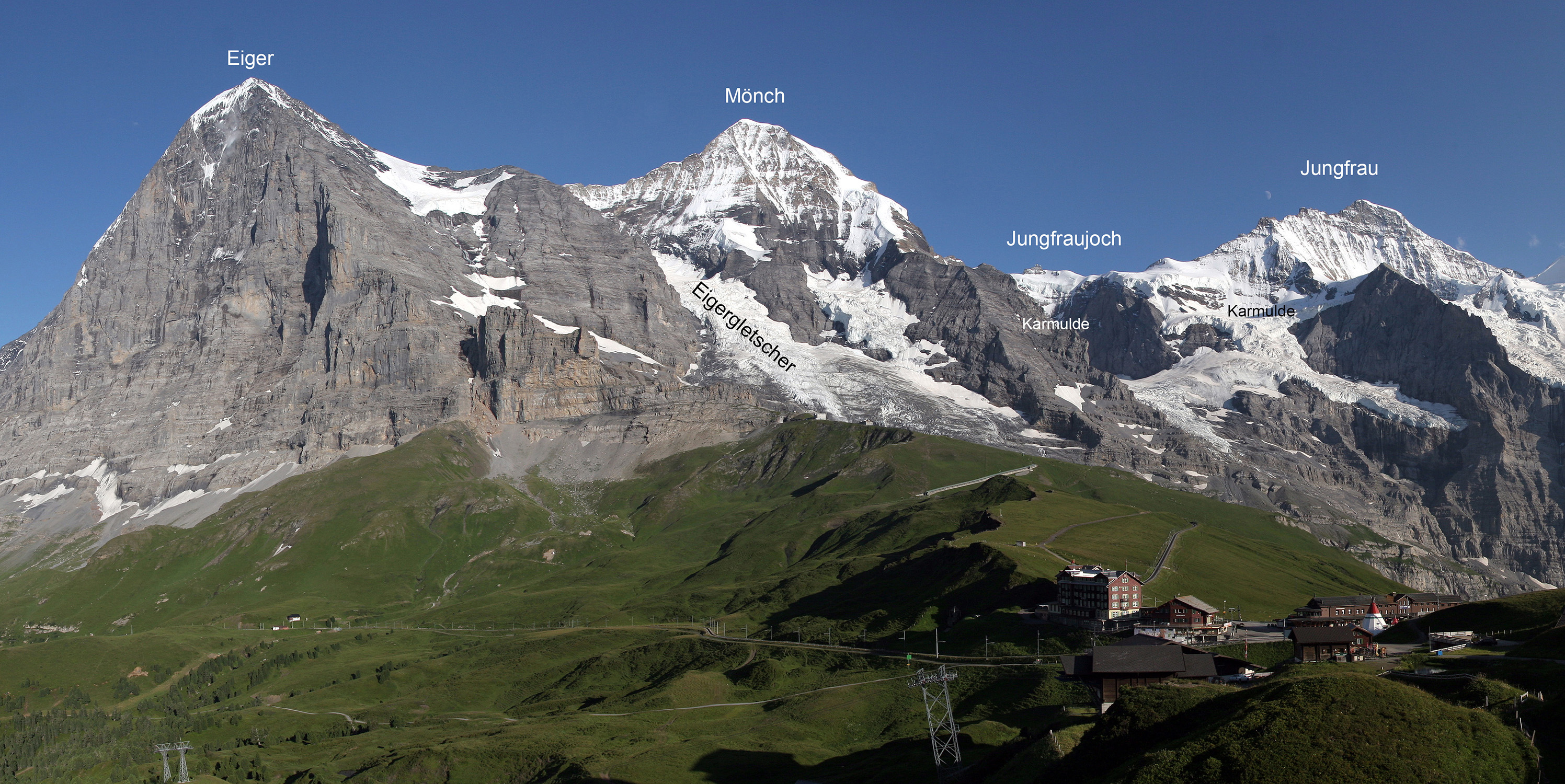 Eiger, Mönch und Jungfrau