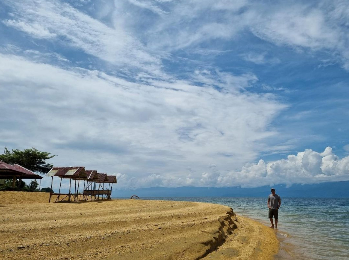 Seespiegelschwankungen auf dem Poso See in Indonesien